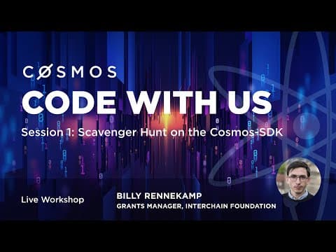 Code with us - Scavenger Hunt Tutorial with Billy Rennekamp