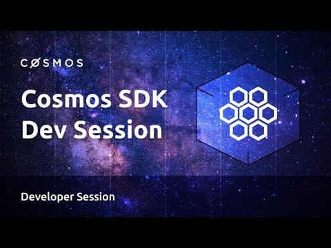 Cosmos SDK Community Call #3 [2019-06-27]