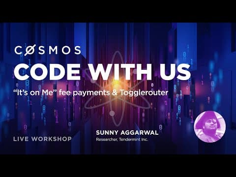 Code with Us - “It’s on Me” fee payments & Togglerouter