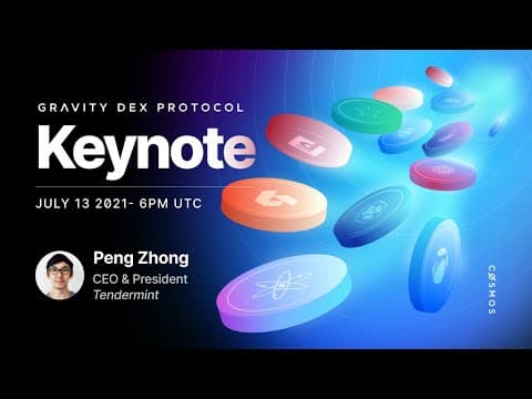 Gravity DEX Protocol Keynote