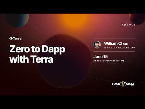 Zero to Dapp with Terra