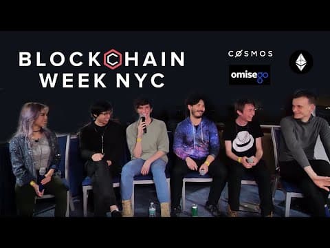 Cosmos TV | Cosmos, Ethereum, OmiseGO & Plasma Panel Blockchain Week