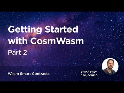 CosmWasm - Editing a Smart Contract Tutorial Part 2