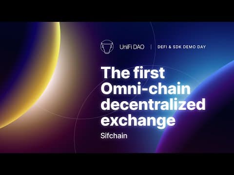 The first Omni-chain decentralized exchange