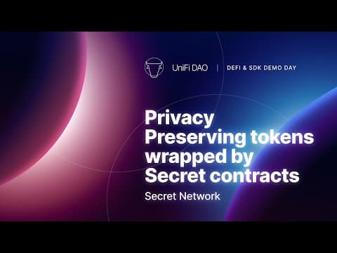Privacy Preserving tokens wrapped by Secret contracts