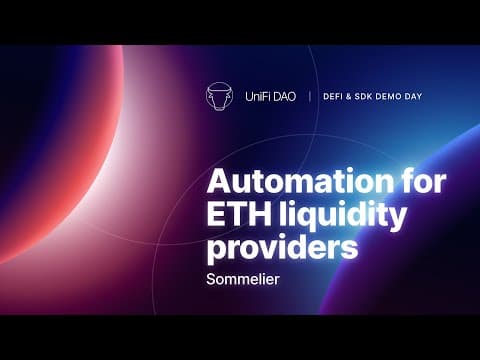 Automation for ETH liquidity providers