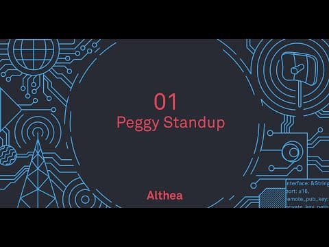 Althea Peggy Standup #1
