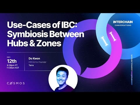 Interchain Conversations II - Use-cases of IBC—symbiosis between hubs and zones