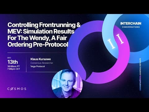 Controlling Frontrunning & MEV: Simulation Results For The Wendy, A Fair Ordering Pre-Protocol