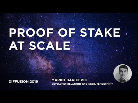 Proof of stake at scale