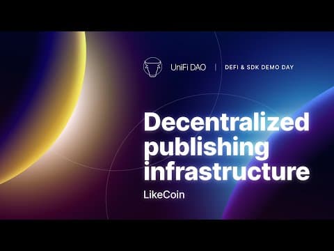 Decentralized publishing infrastructure